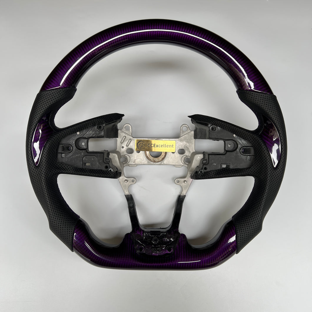 CCexcellent For Honda Clarity 2018-2021 carbon fiber steering wheel