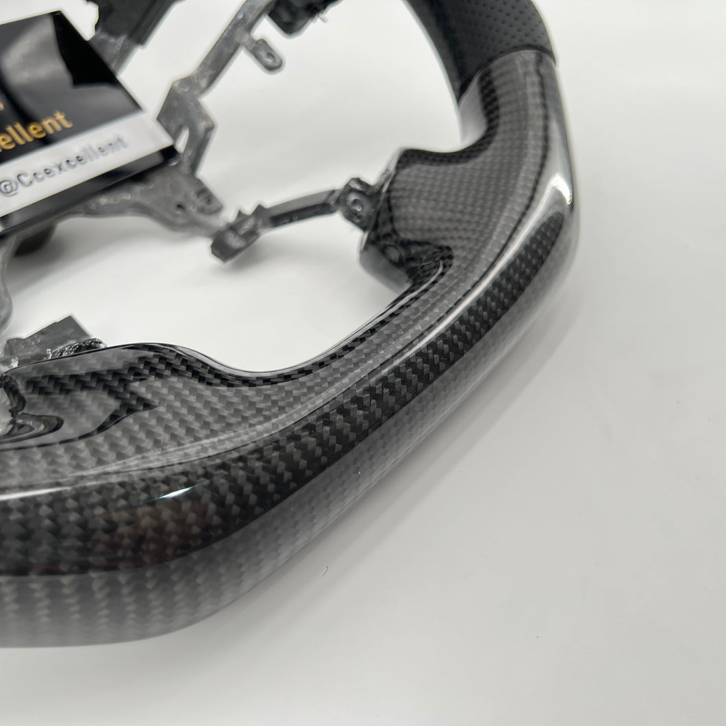 CCexcellent For Honda Ridge line 2017 2018 2019 2020 carbon fiber steering wheel