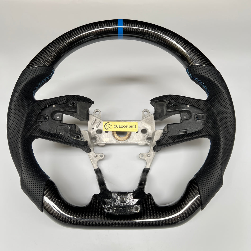 CCexcellent For Honda FK8 2016-2021 carbon fiber steering wheel