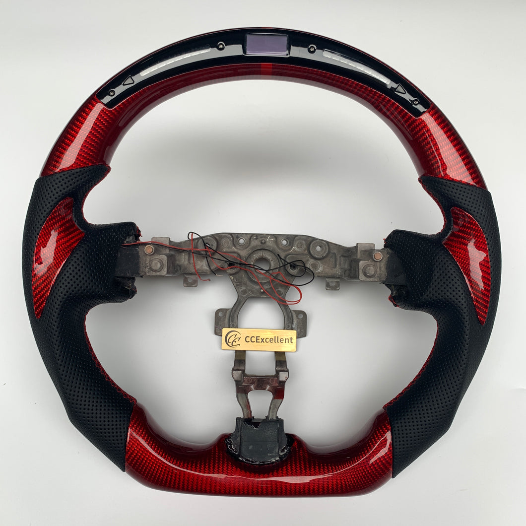 CCexcellent For Infiniti QX70 2014 2015 2016 2017 2018 carbon fiber steering wheel