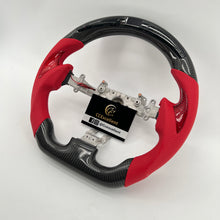 Load image into Gallery viewer, CCexcellent For Nissan 2009 2010 2011 2012 2013 2014 2015 2016 GTR carbon fiber steering wheel with JP LED
