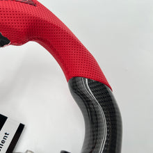 Load image into Gallery viewer, CCexcellent For Nissan 2009 2010 2011 2012 2013 2014 2015 2016 GTR carbon fiber steering wheel with JP LED
