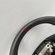Load image into Gallery viewer, CCexcellent  For Acura TSX 2009 2010 2011 2012 2013 2014 carbon fiber steering wheel with black perforated leather sides
