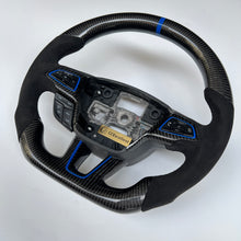 Load image into Gallery viewer, CCexcellent For Ford focus mk3 ST/RS 2015-2018 carbon fiber steering wheel with black Alcantara
