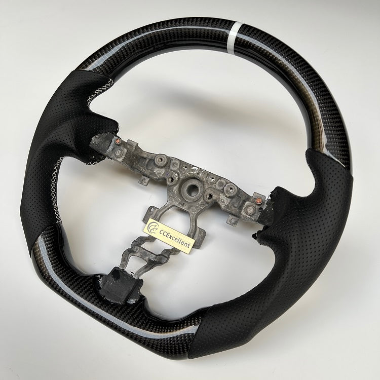 CCexcellent For Nissan 2011 2012 2013 2014 2015 2016 2017 Juke carbon fiber steering wheel
