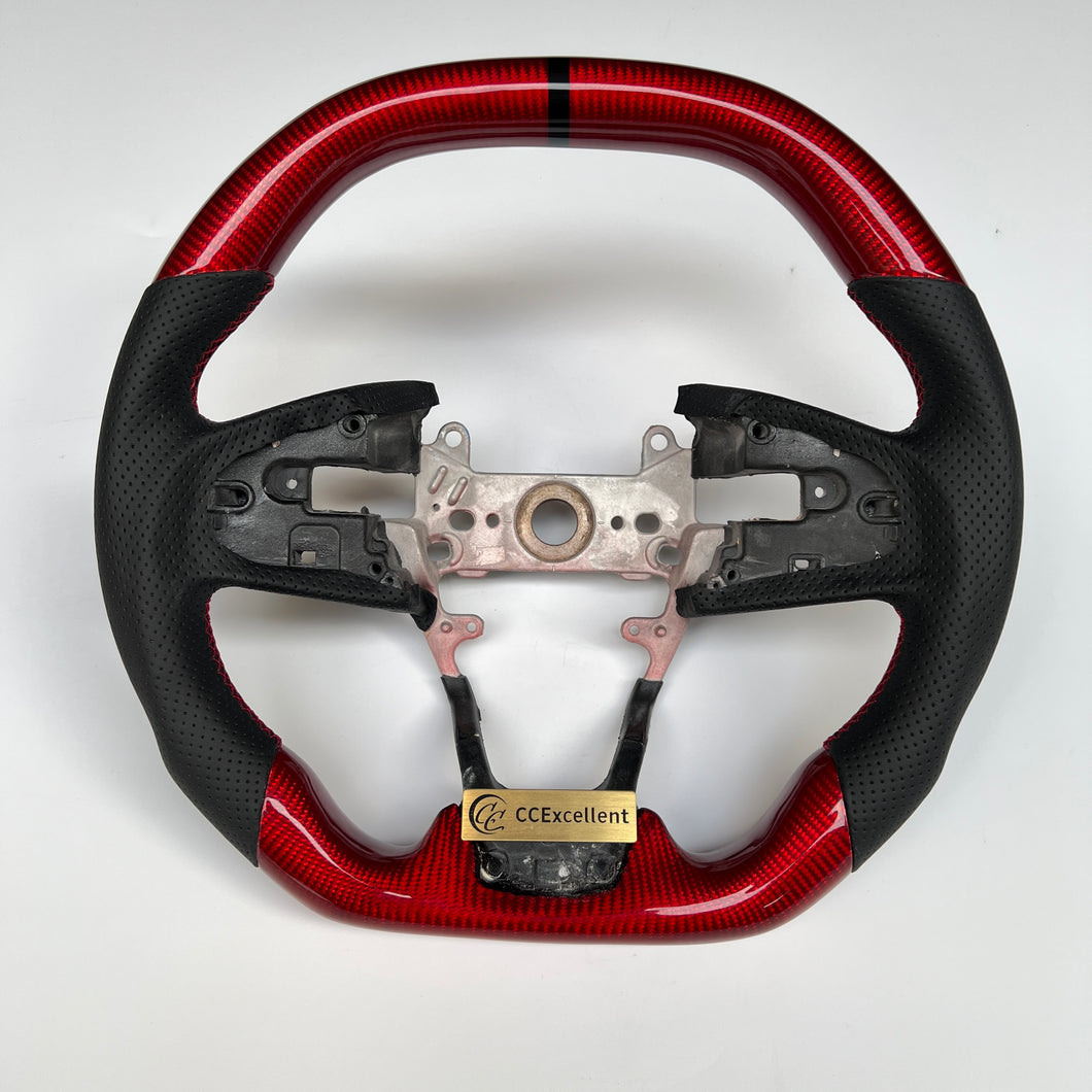 CCexcellent For Honda FK8 2016-2021 carbon fiber steering wheel