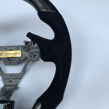 Load image into Gallery viewer, CCexcellent For Infiniti G35 2003 2004 2005 2006 carbon fiber steering wheel with Alcantara 2
