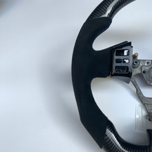Load image into Gallery viewer, CCexcellent For Infiniti G35 2003 2004 2005 2006 carbon fiber steering wheel with Alcantara 3
