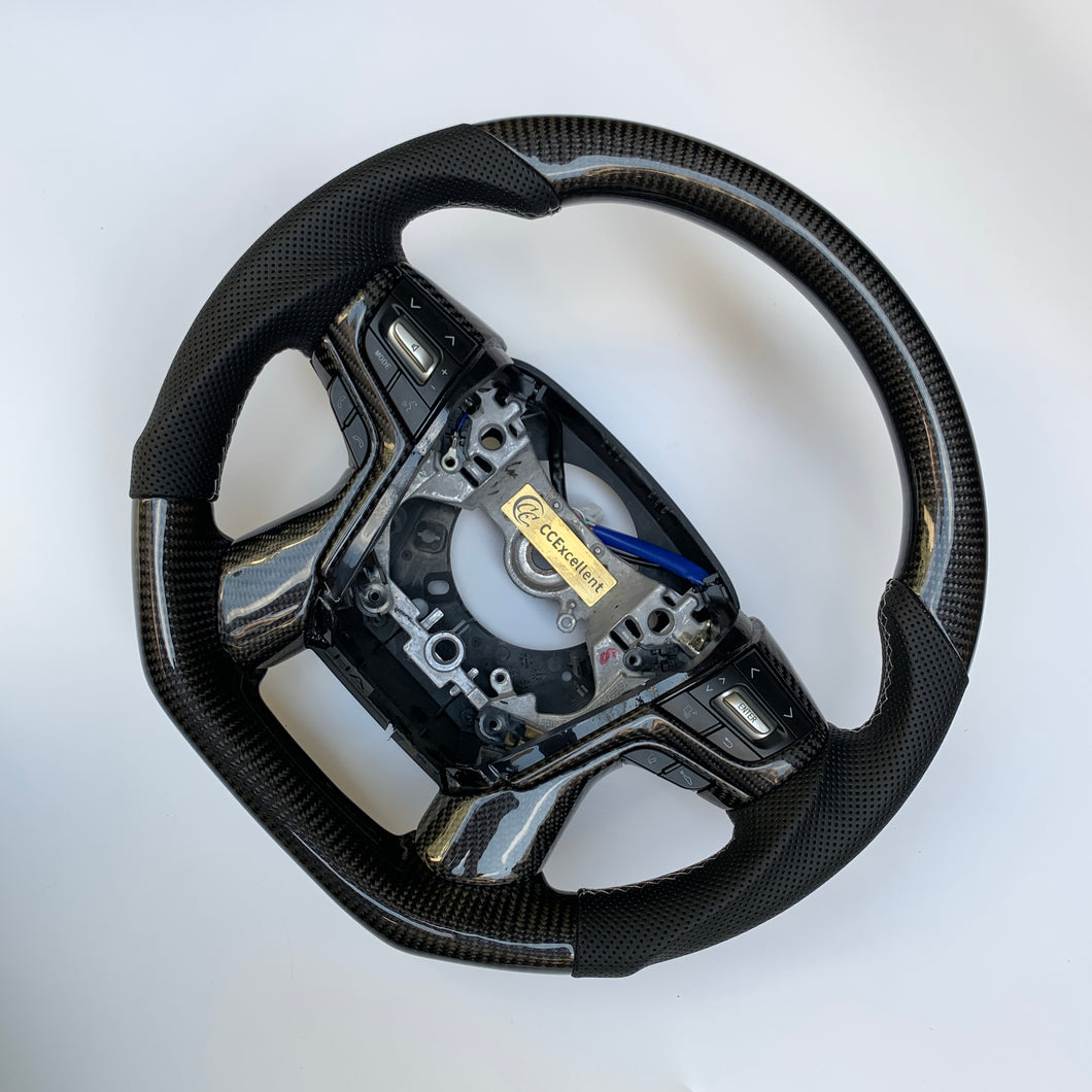 CCexcellent - For Toyota Crown 2012-2018 carbon fiber steering wheel
