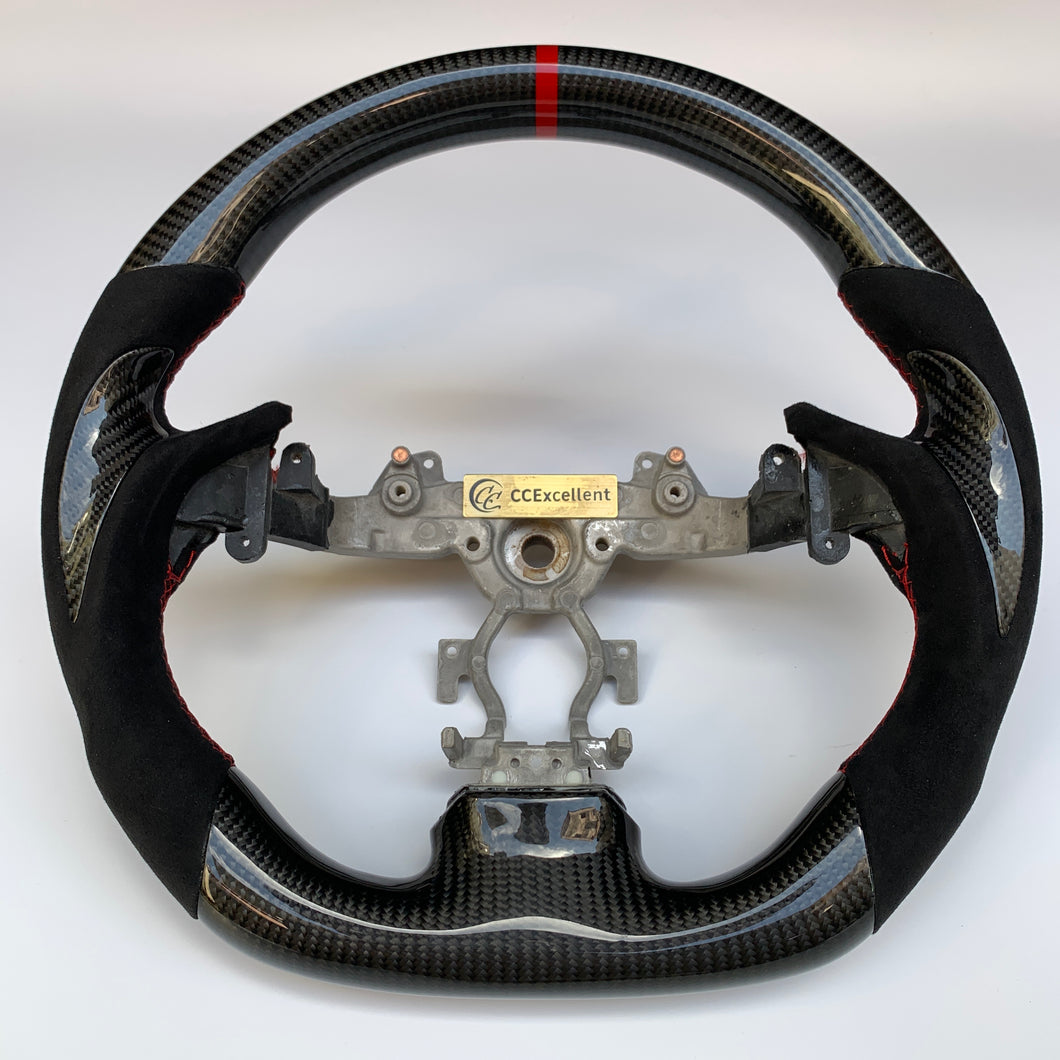 CCexcellent For Infiniti EX35 EX37 2008-2017carbon fiber steering wheel