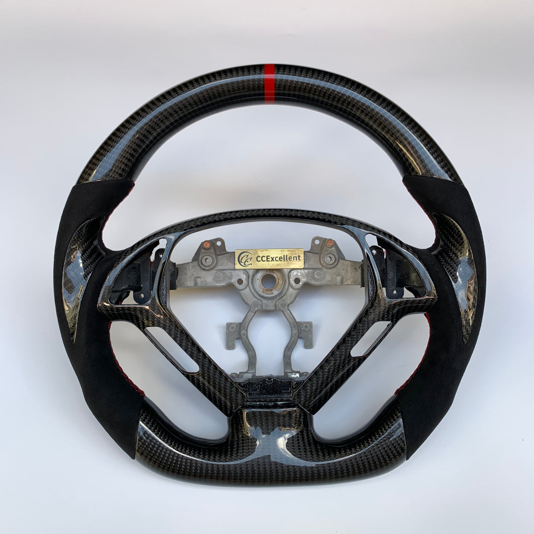 CCexcellent For Infiniti Q40 Q60 2014 2015  carbon fiber steering wheel