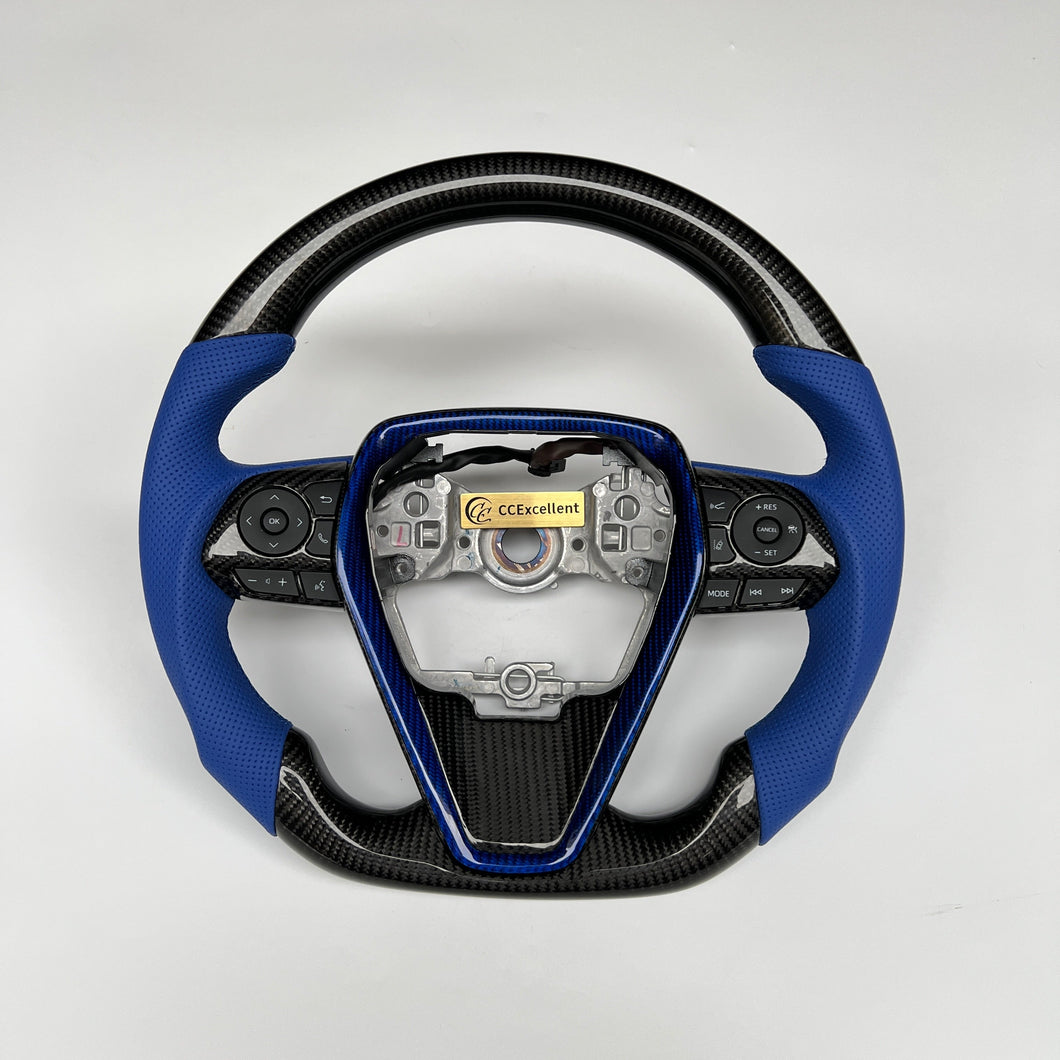 CCexcellent -For Toyota Avalon 2018 2019 2020 2021 2022 carbon fiber steering wheel