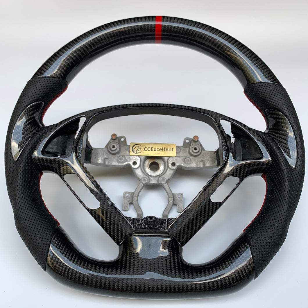 CCexcellent For Infiniti Q40 Q60 2014 2015 carbon fiber steering whee