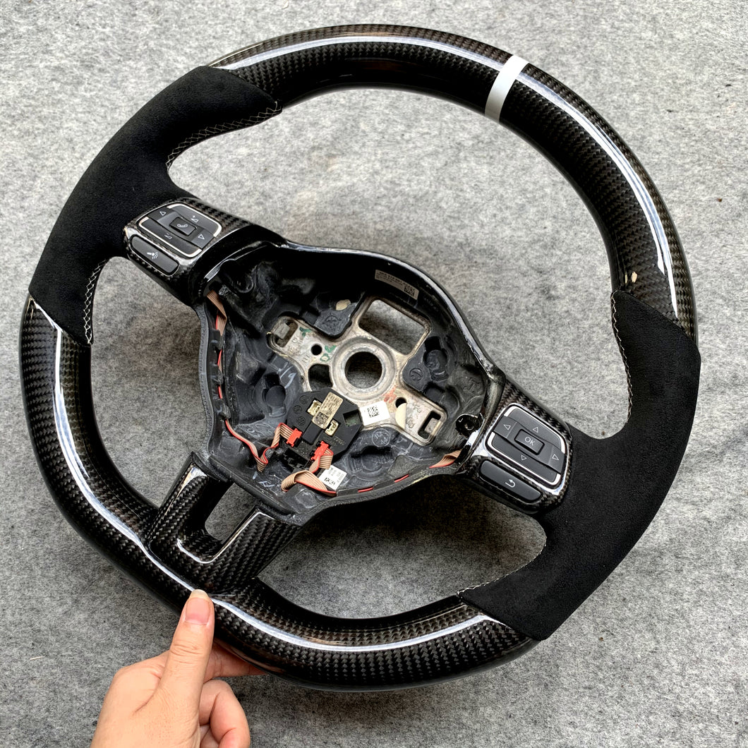 CCExcellent For Volkswagen VW Polo GTI carbon fiber steering wheel