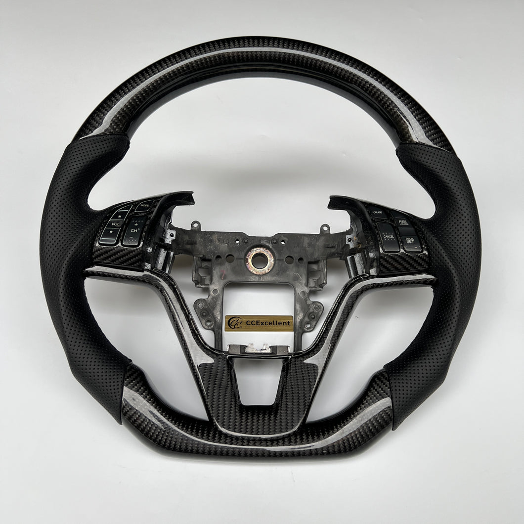 CCexcellent-Honda CR-V 2007 2008 2009 2010 2011 carbon fiber steering wheel