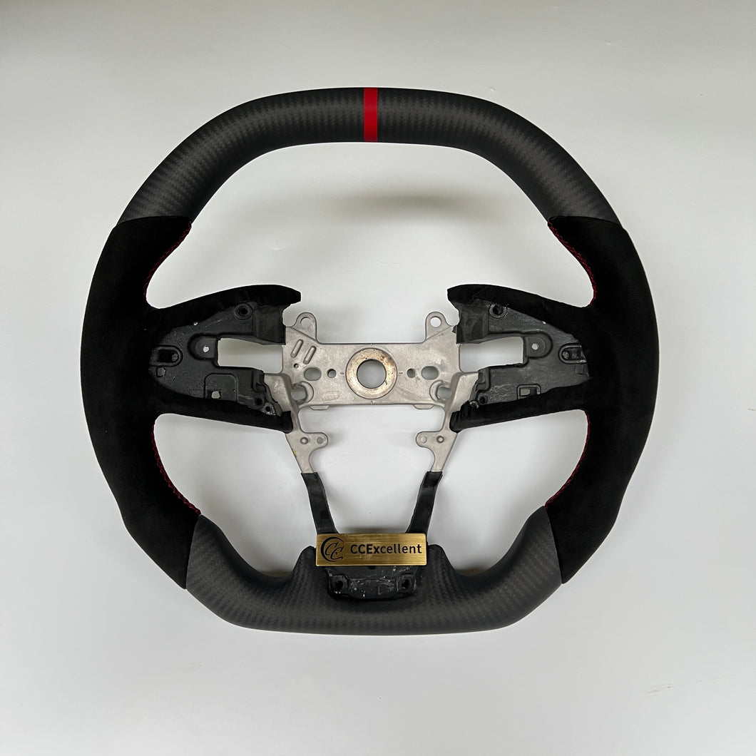 CCexcellent For Honda FK8 2016-2021 carbon fiber steering wheel