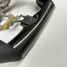 Load image into Gallery viewer, CCexcellent For Nissan Juke 2011-2017 carbon fiber steering wheel cut top design
