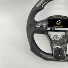 Load image into Gallery viewer, CCexcellent For Tesla 2017 2018 2019 2020 2021 Model Y carbon fiber steering wheel
