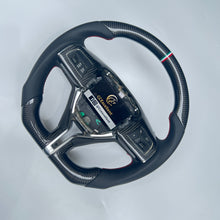 Load image into Gallery viewer, CCexcellent  For MASERATI GHIBLI M157 2014 2015 2016 2017 2018 2019 carbon steering wheel with black perforated leather sides
