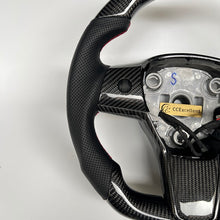 Load image into Gallery viewer, CCexcellent For Tesla 2017 2018 2019 2020 2021 Model Y carbon fiber steering wheel
