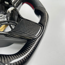 Load image into Gallery viewer, CCexcellent For Tesla Model Y steering wheel carbon fiber black glossy carbon
