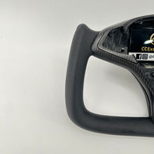 Load image into Gallery viewer, CCexcellent For Tesla Model X carbon fiber steering wheel with F1 shape design
