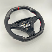 Load image into Gallery viewer, CCexcellent For Tesla Model X carbon fiber steering wheel glossy carbon flat top and flat bottom
