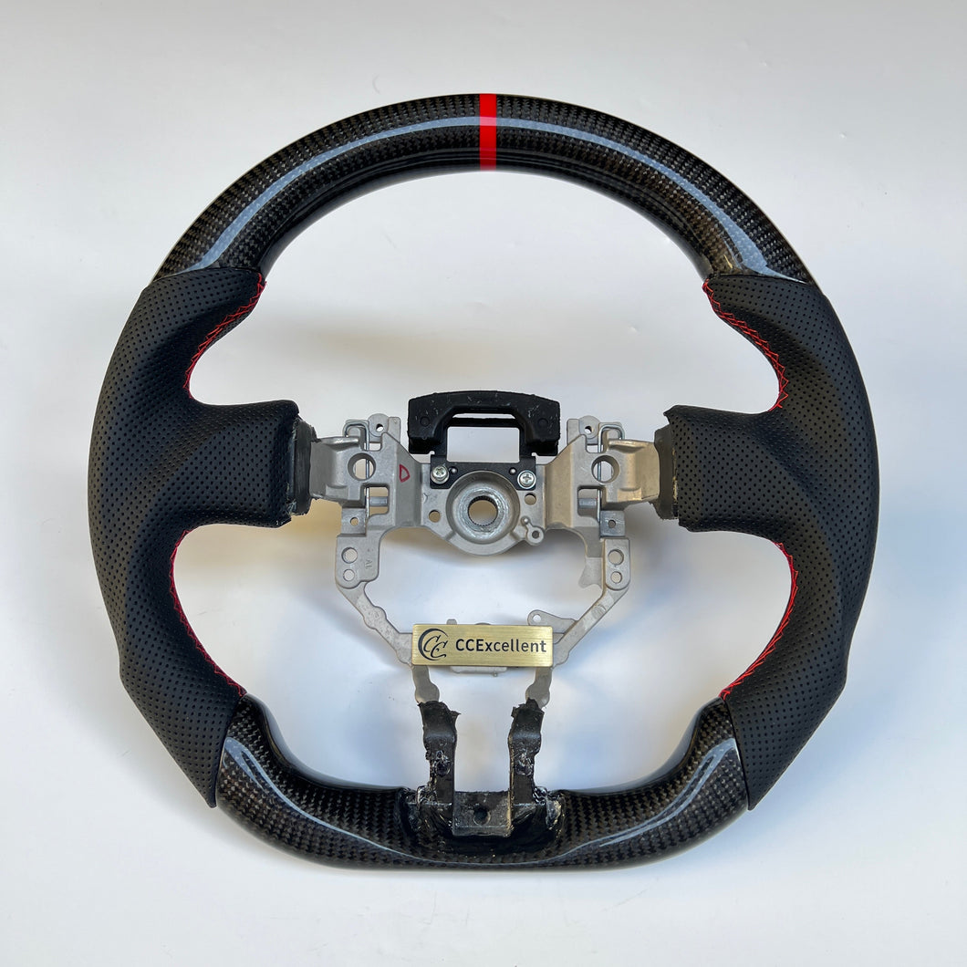 CCexcellent -For Subaru BRZ 2016 2017 2018  2019 2020 carbon fiber steering wheel
