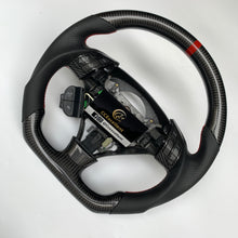 Load image into Gallery viewer, CCexcellent  For Acura TSX 2004 2005 2006 2007 2008 carbon  fiber steering wheel with black perforated leather sides

