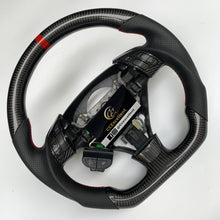 Load image into Gallery viewer, CCexcellent  For Acura TSX 2004 2005 2006 2007 2008 carbon  fiber steering wheel with black perforated leather sides
