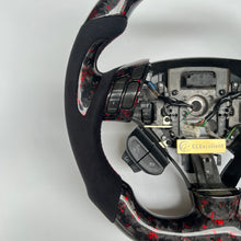 Load image into Gallery viewer, CCexcellent  For Acura TSX 2004 2005 2006 2007 2008 carbon fiber steering wheel with black Italian alcantara sides
