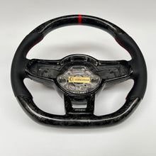 Load image into Gallery viewer, CCExcellent for Volkswagen MK7 2015-2019 carbon fiber steering wheel black perforated leather
