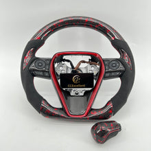 Load image into Gallery viewer, CCexcellent-Toyota 8th gen Camry /SE/XSE/TRD carbon fiber steering wheel
