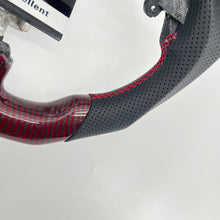 Load image into Gallery viewer, CCexcellent For Infiniti G37 2008/2009/2010/2011/2012/2013 red&amp;black carbon fiber steering wheel 5
