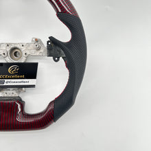 Load image into Gallery viewer, CCexcellent For Infiniti G37 2008/2009/2010/2011/2012/2013 red&amp;black carbon fiber steering wheel 2
