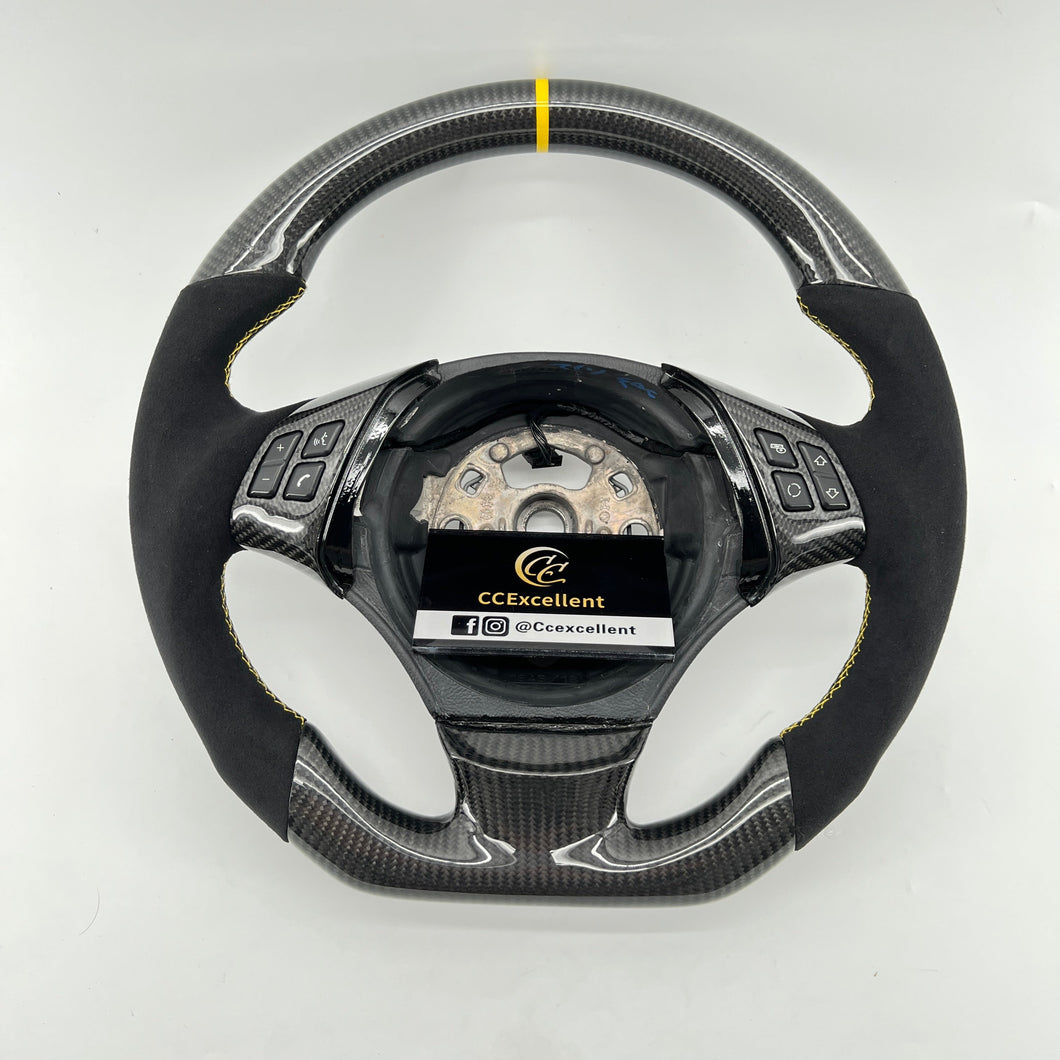 CCexcellent -  For BMW E91 (Touring) 2005 2006 2007 2008 2009 2010 2011 carbon fiber steering wheel