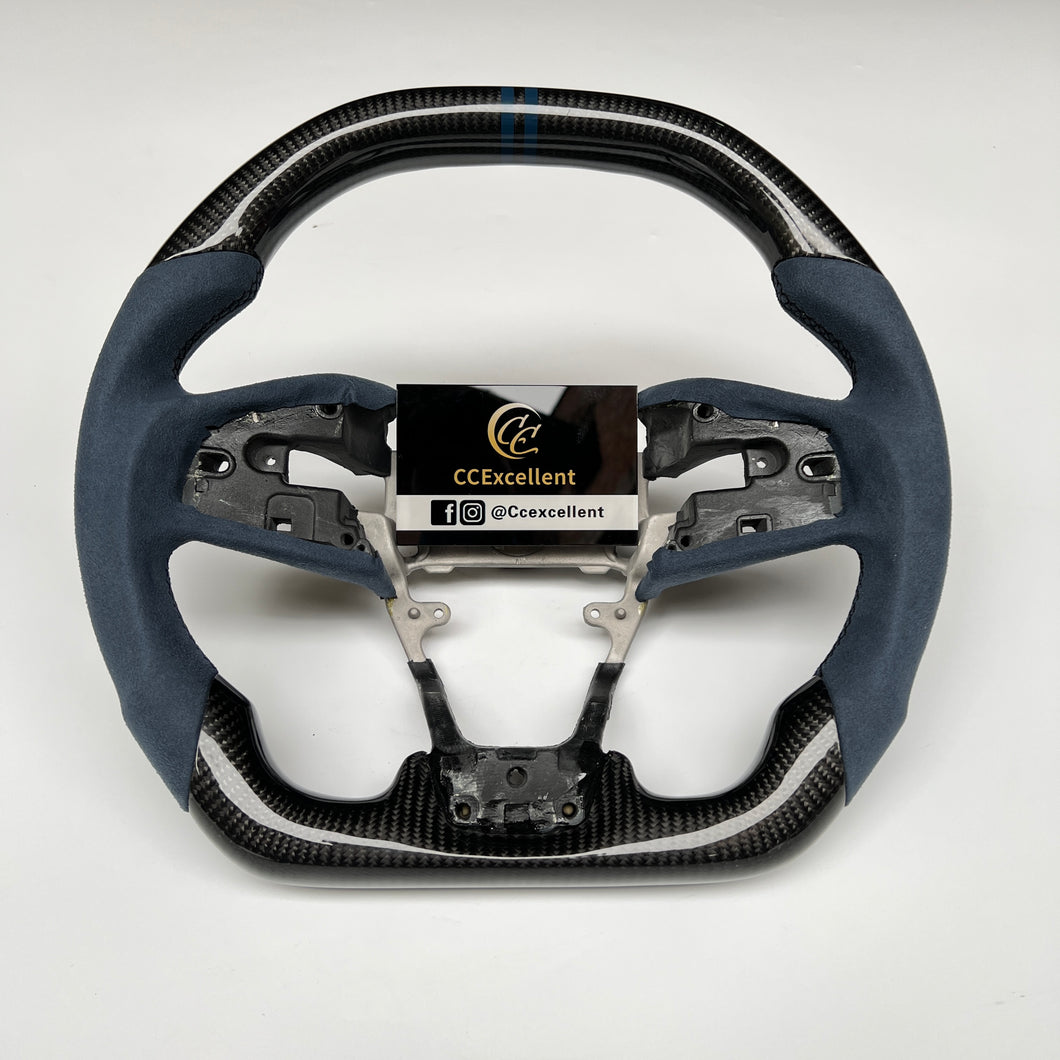 CCexcellent For Honda FK8 2016-2021 carbon fiber steering wheel
