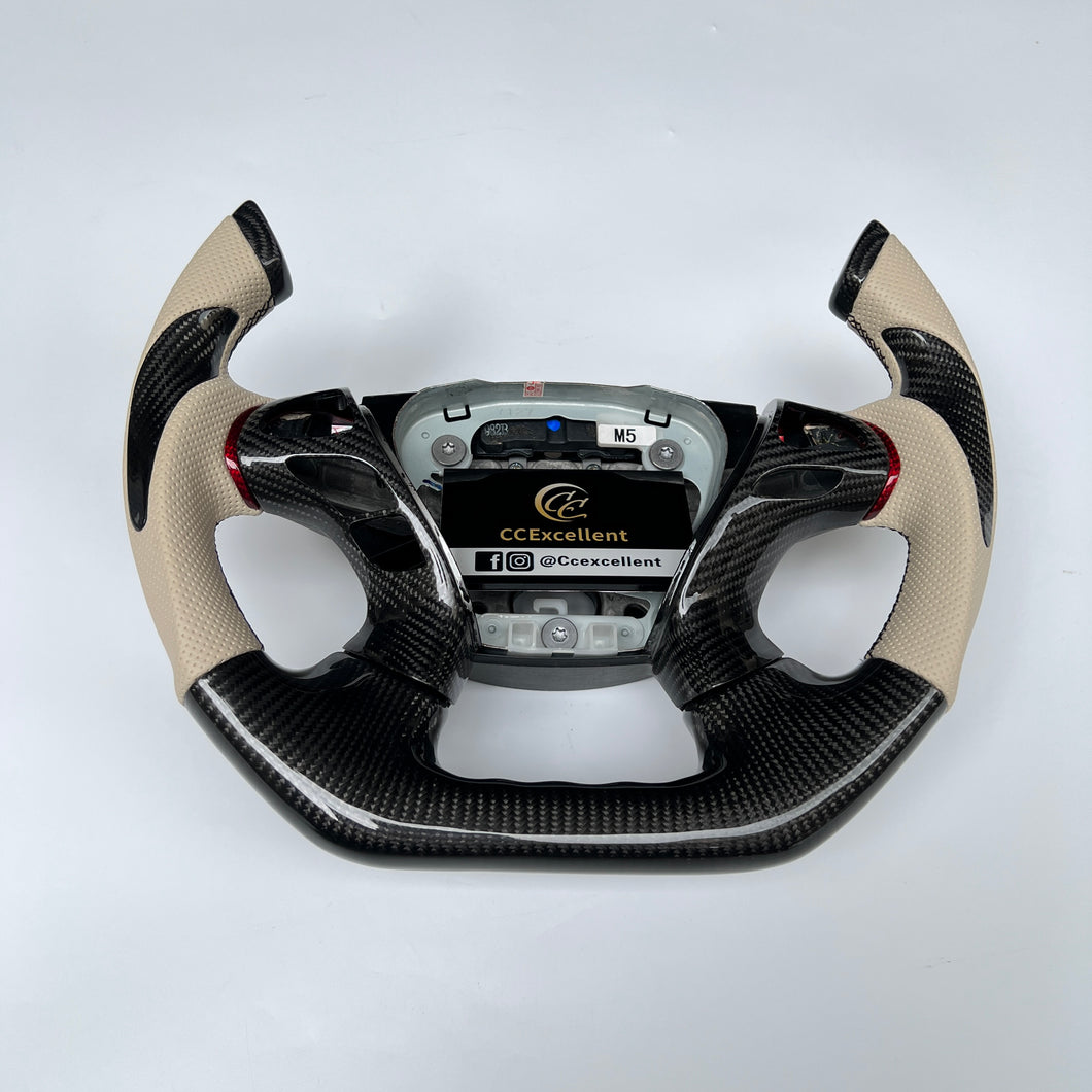CCexcellent For INFINITI QX60 Q70 2014 2015 2016 2017 2018 2019 carbon fiber steering wheel