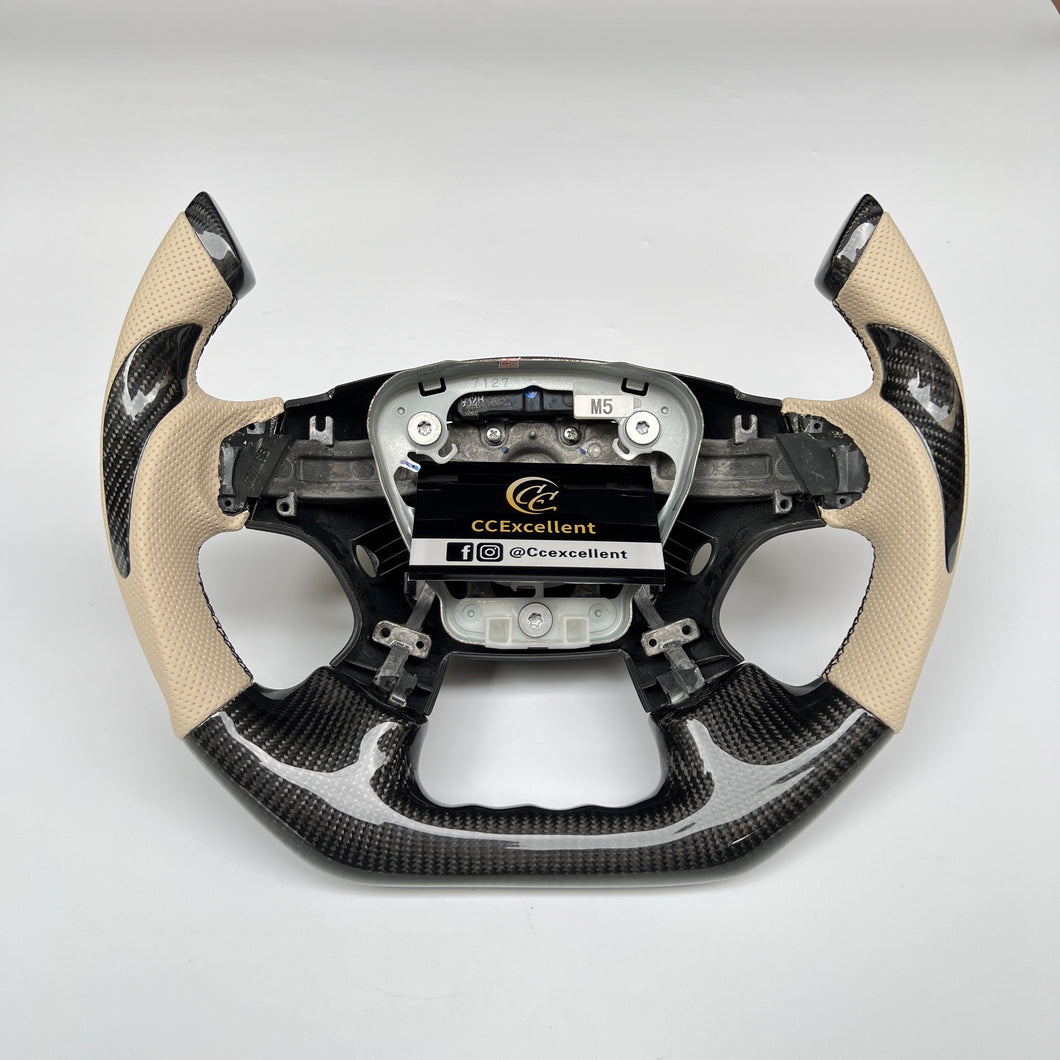 CCexcellent For INFINITI QX60 Q70 2014 2015 2016 2017 2018 2019 carbon fiber steering wheel