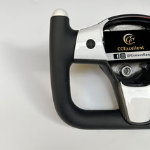 Load image into Gallery viewer, CCexcellent For Tesla 2017-2021 Model Y carbon fiber steering wheel with F1 style shape
