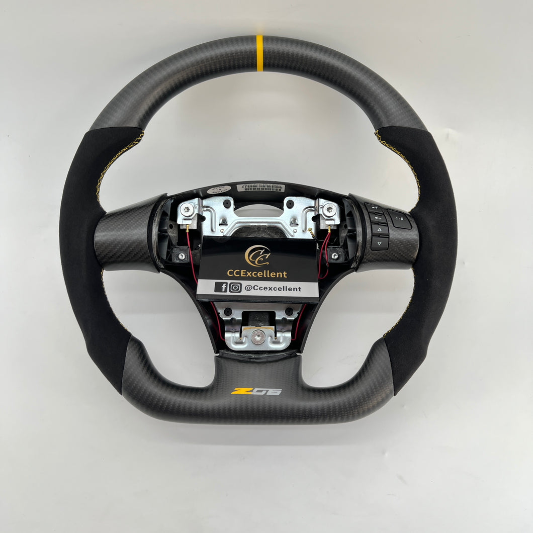 Ccexcellent-Chevrolet Corvette C6 Z06 2005 2006 2007 2008 2009 2010 2011 2012 2013 carbon fiber steering wheel