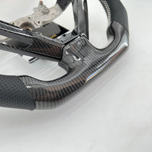 Load image into Gallery viewer, CCexcellent For Infiniti G37 2008/2009/2010/2011/2012/2013 carbon fiber steering wheel with black perforated leather 7
